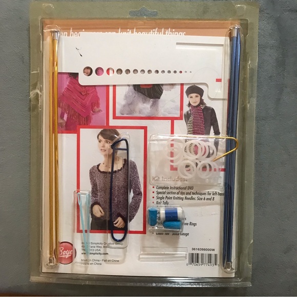 I taught myself knitting kit with DVD - Picture 2 of 11